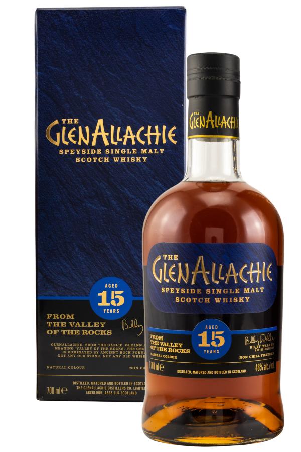 GlenAllachie 15 Jahre 46% vol. 0,7 l von Whisky Fox