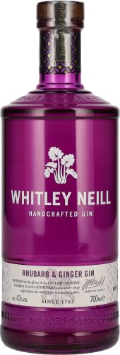 Whitley Neill RHUBARB & GINGER GIN 43% Vol. 0,7l von Whitley Neill