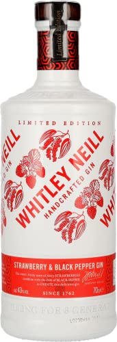 Whitley Neill STRAWBERRY & BLACK PEPPER GIN Limited Edition 43% Vol. 0,7l von Whitley Neill