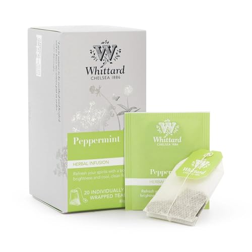 Whittard Pfefferminztee einzeln verpackte Teebeutel von Whittard