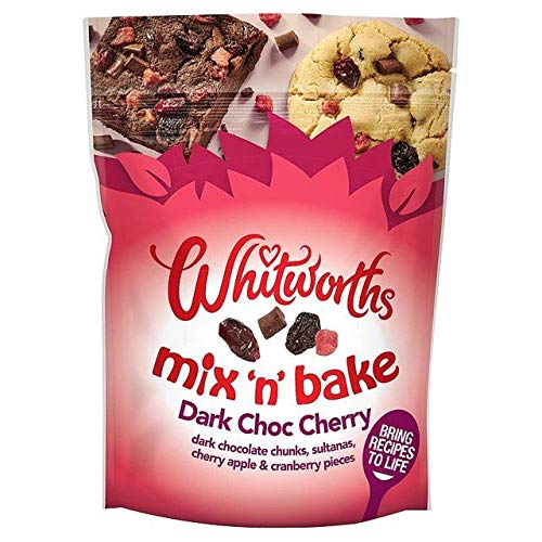 Whitworths Mix & Bake Cherry & Dark Chocolate 120g von Whitworths