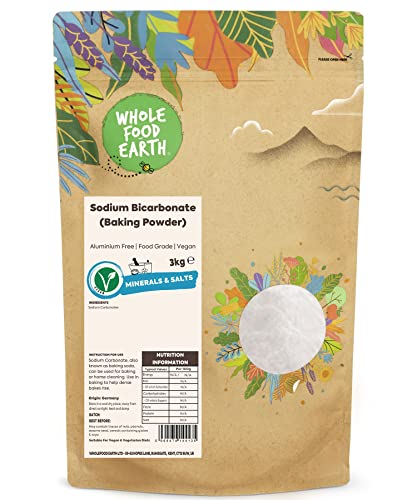 Wholefood Earth - Natriumhydrogencarbonat Backpulver 3 kg von Wholefood Earth