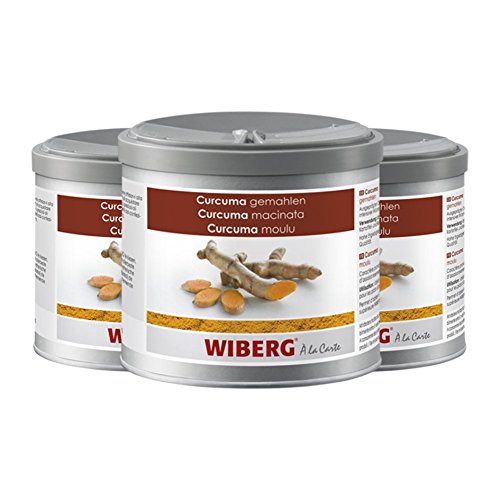 Wiberg Curcuma gemahlen, 280g 3er Pack von Wiberg