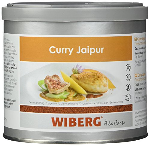 Wiberg Curry Jaipur Gewürzzubereitung Kräftig Rot 250 g, 1er Pack von Wiberg