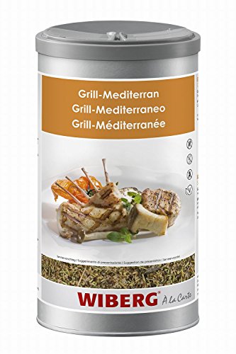 Wiberg - Grill Mediterran, Gewürzsalz, 750g, Aromatresor, vegan von Wiberg