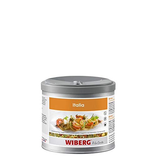 WIBERG Italia Style – Italienische Gewürzzubereitung mit Tomate, Pinienkernen, Kapern, Knoblauch, Oregano und Basilikum, ideal für die italienische Küche, 150 g von Wiberg