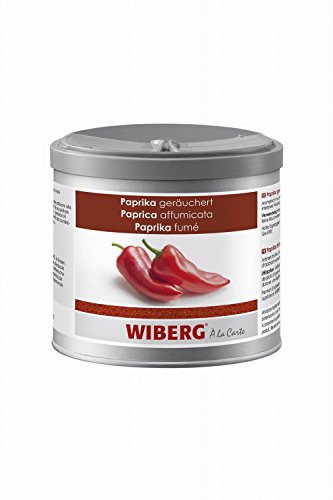 WIBERG Paprika geräuchert – Intensives Aroma für viele verschiedene Speisen – perfekt für Gulasch und Paprikagerichte, 270 g von Wiberg