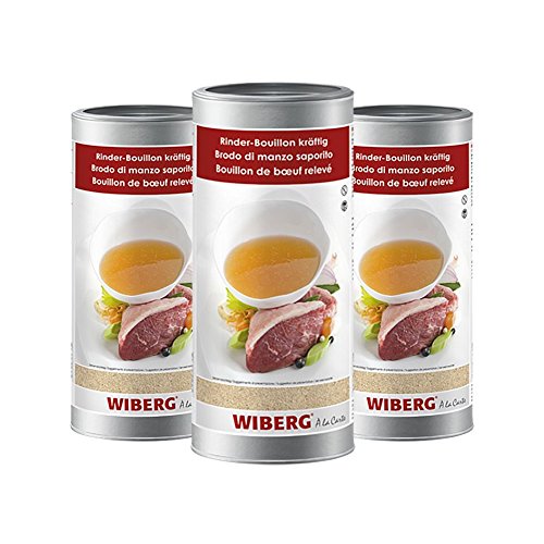 Wiberg Rinder-Bouillon kräftig, 1200g 3er Pack von Wiberg