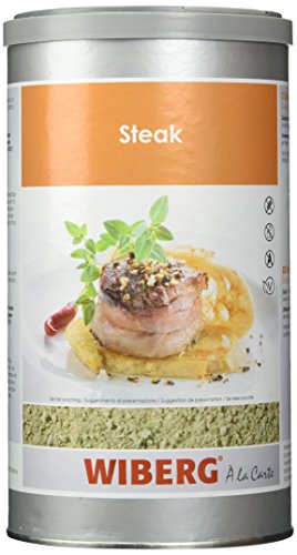 Wiberg Steak Gewürzsalz 1200 ml, 1er Pack (1 x 1.2 L) von Wiberg