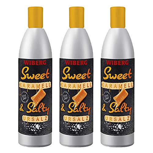 Wiberg Sweet & Salty - Karamell & Ursalz, 500ml | 3er Pack von Wiberg