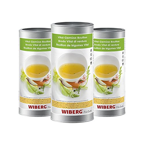 Wiberg Vital-Gem?se-Bouillon, 1200g 3er Pack von Wiberg