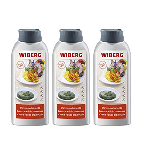 Wiberg W?rzcreme PROVENCE, zum Marinieren und Verfeinern (Squeeze Flasche), 750 g 3er Pack von Wiberg