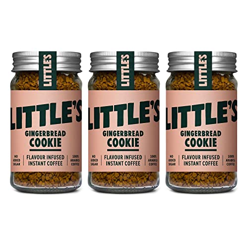 Little's Gingerbread Cookie Instant-Kaffee, 50 g, 3 Stück von Wickers Gift Baskets