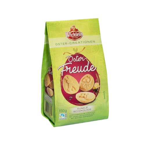 Wicklein Creationen Freude Dunkle Schokolade 150g von Wicklein