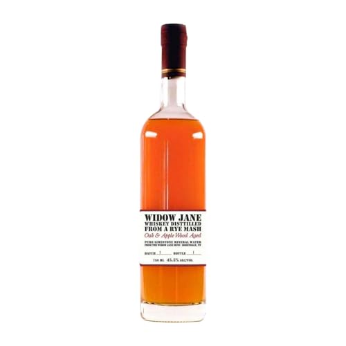 Whiskey Blended Widow Jane Rye Mash Oak & Apple Wood Reserve 70 cl von Widow Jane Distillery