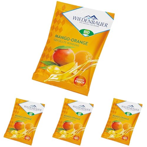 Mango-Orange Bonbons (Packung mit 4) von Wiedenbauer