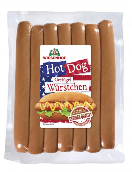 Wiesenhof Hot Dog Geflügel Würstchen von Wiesenhof