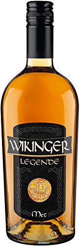 Original Wikinger Met Legende | Honigwein hergestellt aus mildwürzigem Berghonig | 4 x 750ml von Wikinger Met