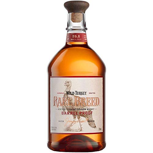 Wild Turkey Rare Breed Kentucky Bourbon Whiskey - kräftiger Whiskey aus den USA - Barrell Proof - 58,4% Vol. Alkohol - 1 x 0,7 l von Wild Turkey