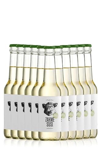 12er ZAHME Susi - Alkoholfreie Weissweinschorle VEGAN von Wilde Susi