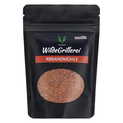 WildeGrillerei BBQ Rub Brandmühle, Magic Dust Grillgewürz, scharfe Gewürzmischung 95g (Beutel) von WildeGrillerei