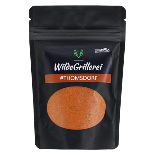 WildeGrillerei Magic Dust BBQ Rub, Rub Gewürzmischung Thomsdorf, Magic Dust Gewürz 100g (Beutel) von WildeGrillerei