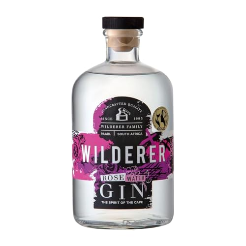 Gin Wilderer Rose Water Gin Stellenbosch 1 L von Wilderer