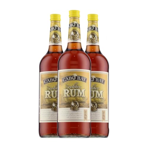 Rum Wilhelm Braun Cabo Bay Echter 1 L (Karton mit 3 Flaschen von 1 L) von Wilhelm Braun Erben