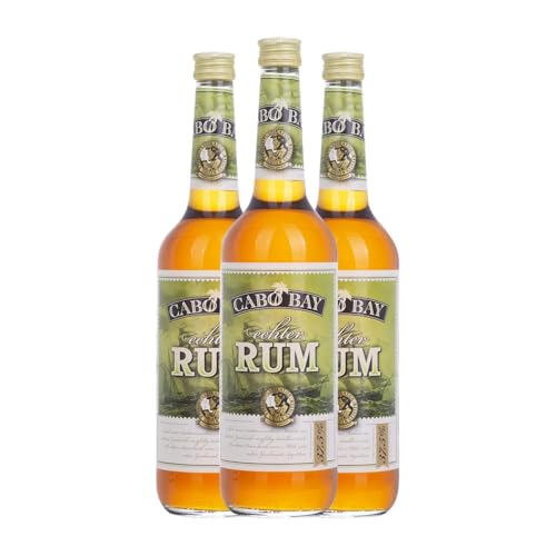 Rum Wilhelm Braun Cabo Bay Echter Rum 1 L (Karton mit 3 Flaschen von 1 L) von Wilhelm Braun Erben