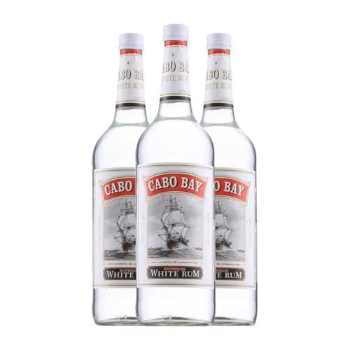 Rum Wilhelm Braun Cabo Bay White 1 L (Karton mit 3 Flaschen von 1 L) von Wilhelm Braun Erben