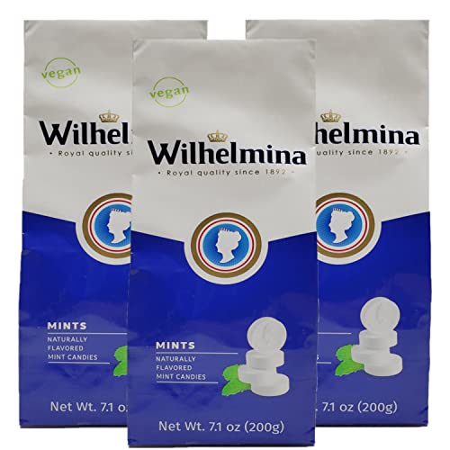 Wilhelmina Mints Beutel mit 200 ml Fassungsvermögen, 3 Stück von Wilhelmina