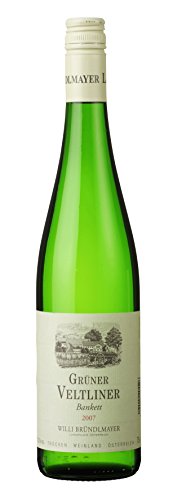 Grüner Veltliner Hauswein tr. 2023 (AT-BIO-402) von Willi Bründlmayer (1x0,75l), trockener Weisswein aus Niederösterreich von Willi Bründlmayer