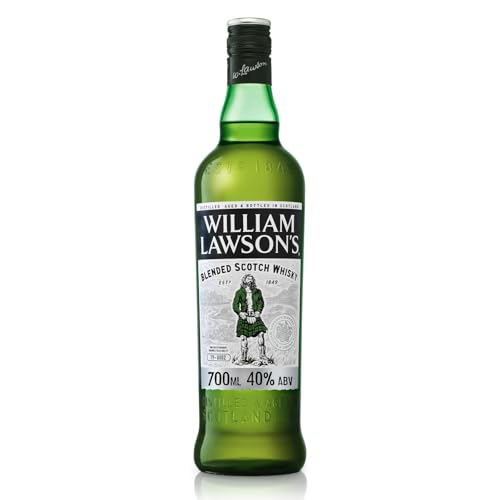 William Lawson’s Finest Blended Scotch Whisky, 40 Vol-% Alk., 70cl /700ml, Blend aus fruchtigen Malts von William Lawson's