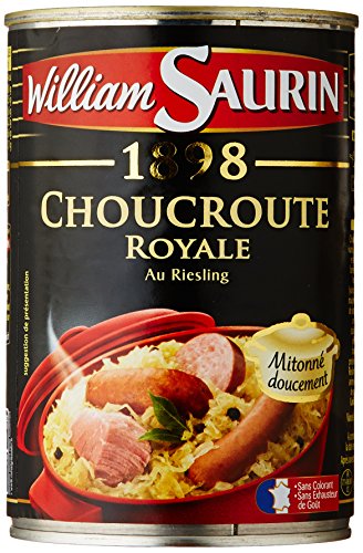 WILLIAM SAURIN Royale Riesling Sauerkraut, 400 g von William Saurin