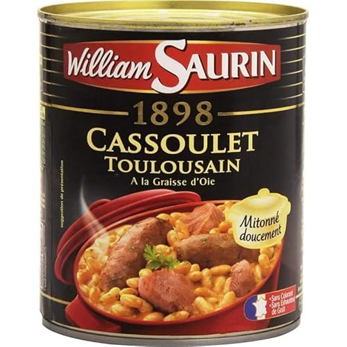 William Saurin Cassoulet Toulousain At The Fat Goose Dâ € ™ 840G (6er-Set) von William Saurin