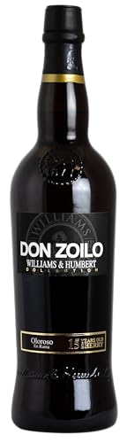 Don Zoilo Oloroso| Sherry |oxidativ gereift |Ausgezeichnet u.a. mit über 90 Punkten bei Spaniens Weinführer Nr. 1: José Peñín | 750ml | 19 % Volume von Williams & Humbert