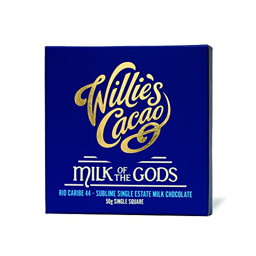 Willie's Cacao Rio Caribe 44 Milk of The Gods 50 g (Pack of 6) von Willie's Cacao