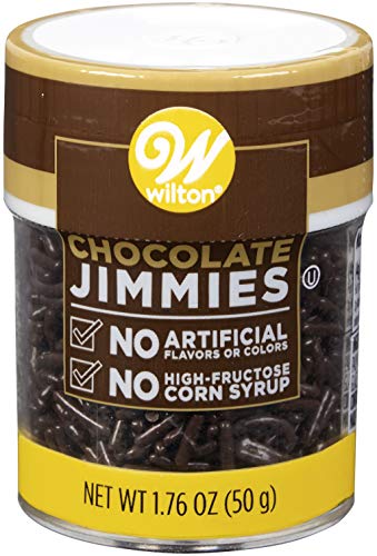 Chocolate Jimmies Sprinkles : Chocolate - Cake Sprinkles 50g von Wilton