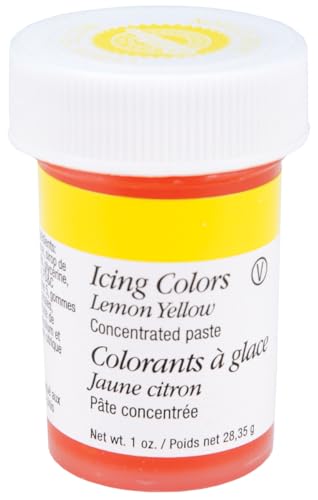 Lemon Yellow Icing Colors 1 Ounce W610-108 von Wilton