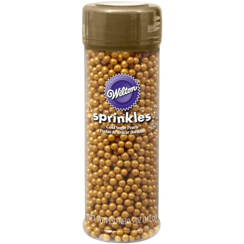 Pearl Sprinkles 5oz-gold, andere, mehrfarbig von Wilton