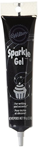 Sparkle Gel - Black von Wilton