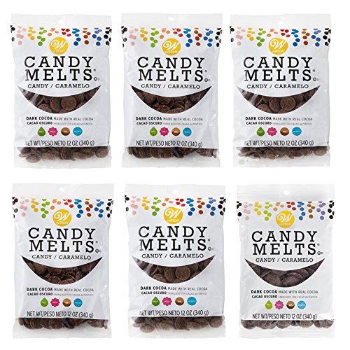 Wilton 12 oz. Dark Cocoa Candy Melts Candy, 6-Count von Wilton