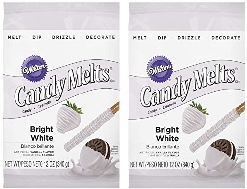 Wilton 1911-1300 Candy Melts, Hellweiß, 2 Stück von Wilton