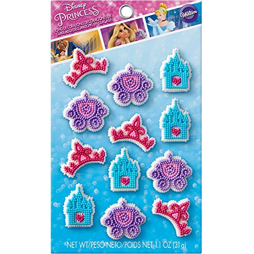 Wilton BB7107475 Disney Princess Edible Icing Decorations von Wilton