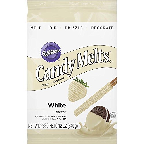 Wilton Candy Melts weiß, 1er Pack (1 x 340 g) von Wilton