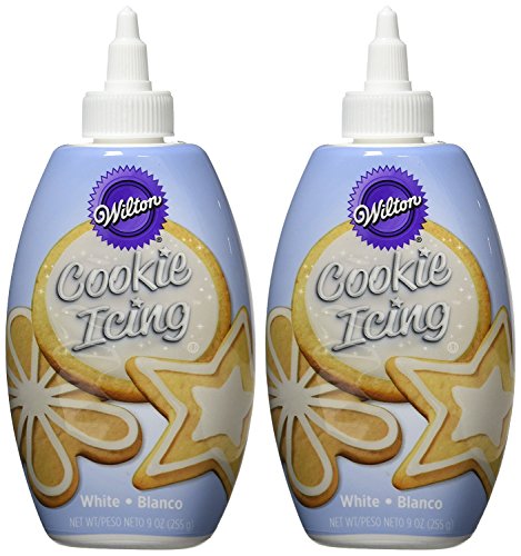 Wilton Cookie Icing 9oz 2/pkg-White von Wilton