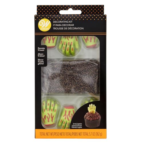 Wilton Dekorationsset Zombie Hand pk/12 von Wilton