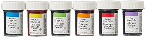 Wilton Icing Colour Gel Paste Cupcake Decorating Rainbow Cake Colours Set Kit von Wilton