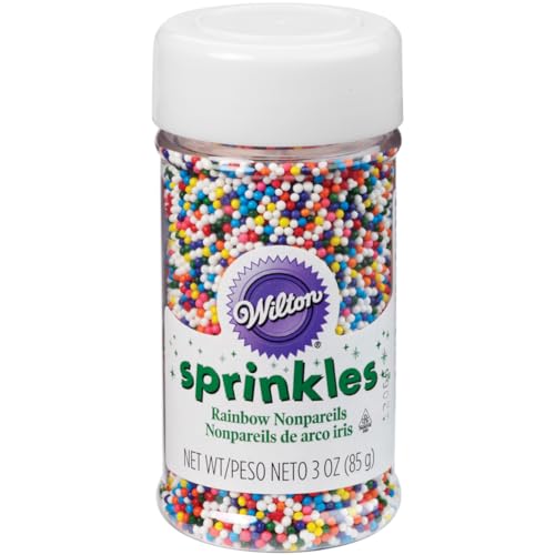 Wilton Nonpareil Streusel, 85 g, Regenbogen von Wilton