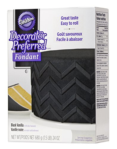 Wilton Rolled Fondant (Black) von Wilton